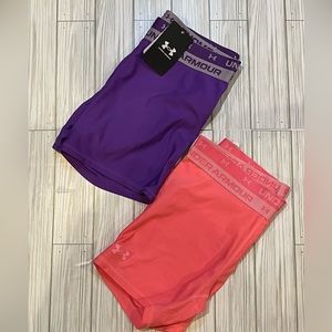 NWT UNDER ARMOUR GIRLS SHORTS
